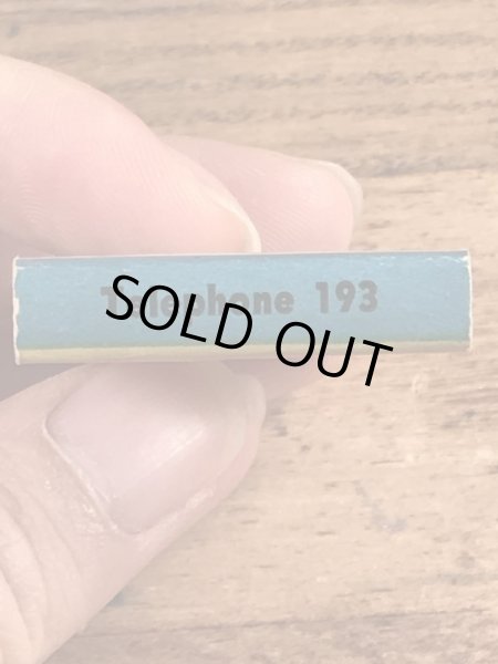 40〜50年代頃のピンナップガールのビンテージマッチブック