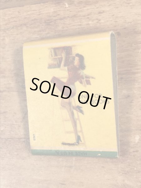 40〜50’sのピンナップガールのヴィンテージマッチブック