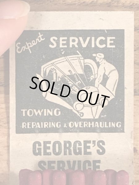 40〜50年代頃のピンナップガールのビンテージマッチブック