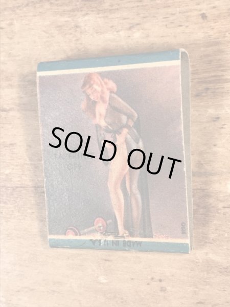 40〜50’sのピンナップガールのヴィンテージマッチブック