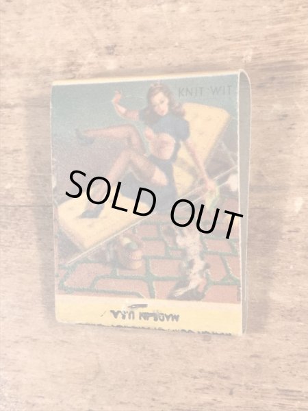 40〜50’sのピンナップガールのヴィンテージマッチブック