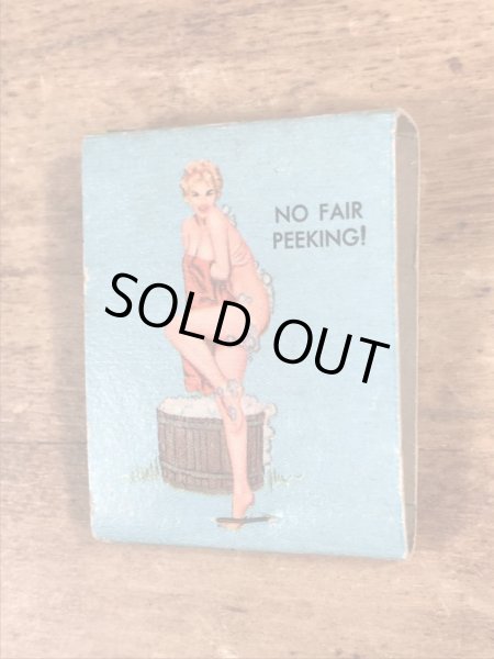 40〜50’sのピンナップガールのヴィンテージマッチブック