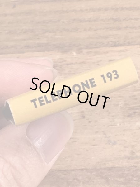 40〜50年代頃のピンナップガールのビンテージマッチブック