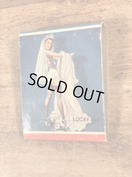 40〜50’sのピンナップガールのヴィンテージマッチブック