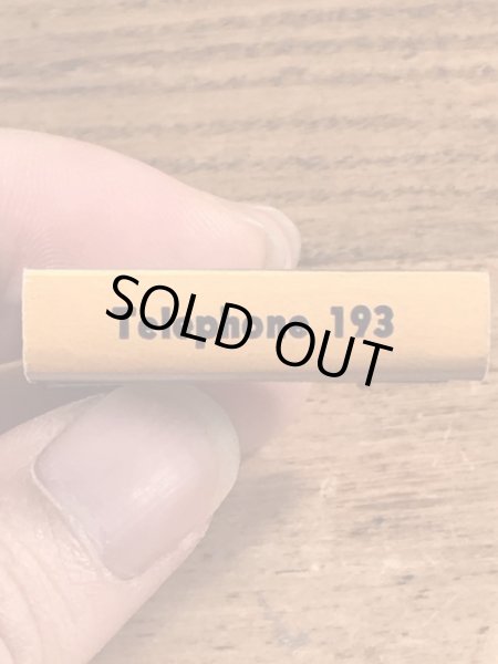 40〜50年代頃のピンナップガールのビンテージマッチブック