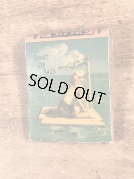 40〜50’sのピンナップガールのヴィンテージマッチブック