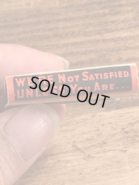 40〜50年代頃のピンナップガールのビンテージマッチブック