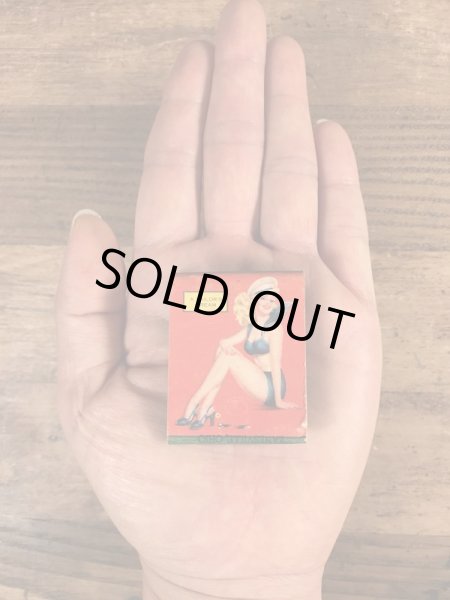 40〜50’sのピンナップガールのヴィンテージマッチブック