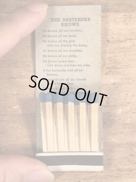 40〜50’sのピンナップガールのヴィンテージマッチブック