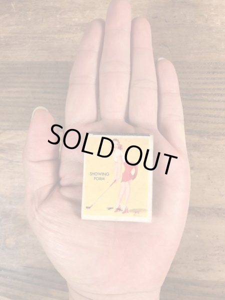 40〜50’sのピンナップガールのヴィンテージマッチブック