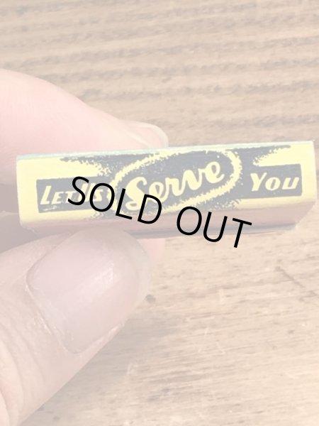 40〜50年代頃のピンナップガールのビンテージマッチブック