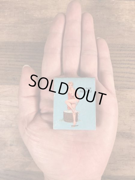 40〜50’sのピンナップガールのヴィンテージマッチブック