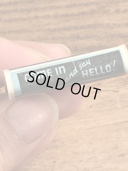 40〜50年代頃のピンナップガールのビンテージマッチブック