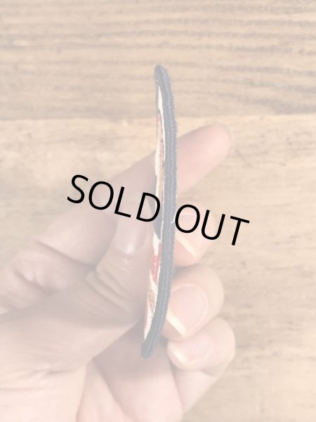 80〜90年代頃のTrail's End Gourmet Popcornのビンテージワッペン