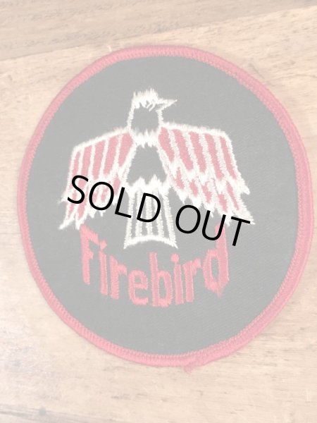 70’s〜頃のアメ車のファイヤーバードのヴィンテージのワッペン