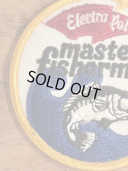 70年代〜頃のバスフィッシングのエレクトラパルのビンテージワッペン