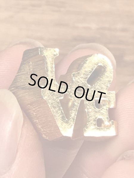 70年代頃のロバートインディアナのラブのビンテージリング