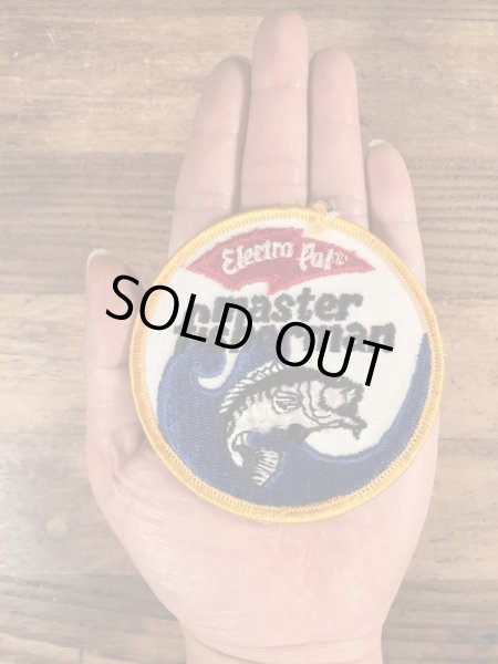 70年代〜頃のバスフィッシングのエレクトラパルのビンテージワッペン