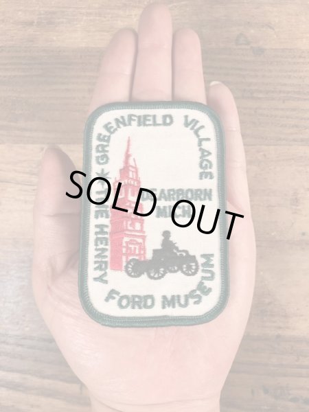 70年代〜頃のヘンリーフォード博物館のビンテージワッペン