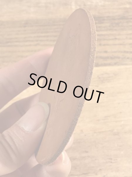 70年代〜頃のバッファロースカルが描かれたビンテージコースター