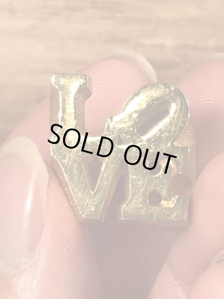 70年代頃のロバートインディアナのラブのビンテージリング