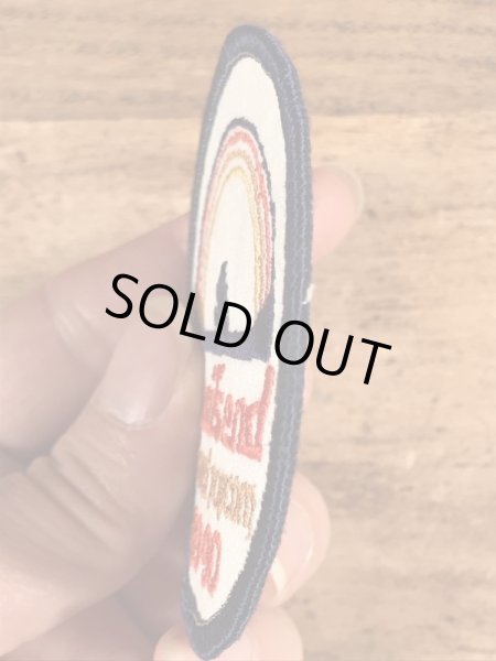 80〜90年代頃のTrail's End Gourmet Popcornのビンテージワッペン