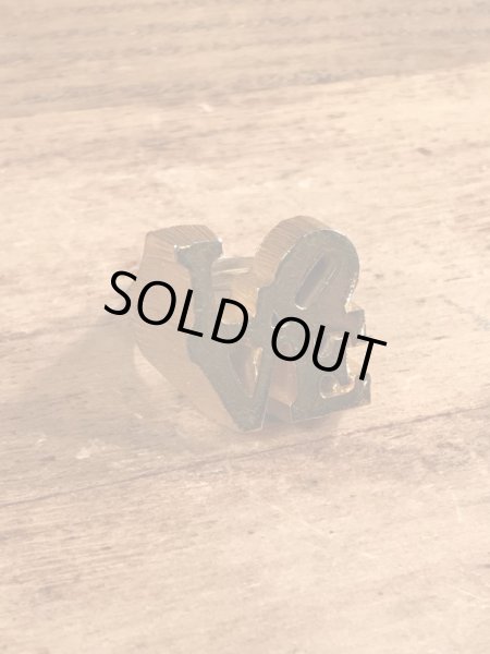 70年代頃のロバートインディアナのラブのビンテージリング