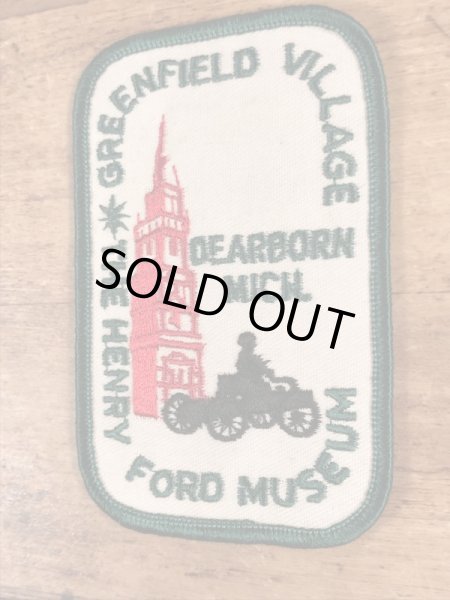 70’s〜頃のヘンリーフォード博物館のヴィンテージのワッペン
