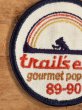 80〜90年代頃のTrail's End Gourmet Popcornのビンテージワッペン