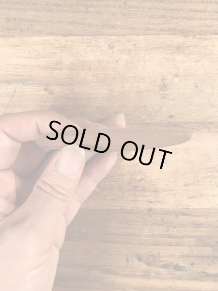 70’s〜頃のレザーのヴィンテージコースター