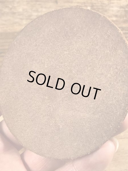 70年代〜頃のバッファロースカルが描かれたビンテージコースター