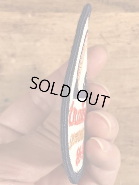 80〜90年代頃のTrail's End Gourmet Popcornのビンテージワッペン