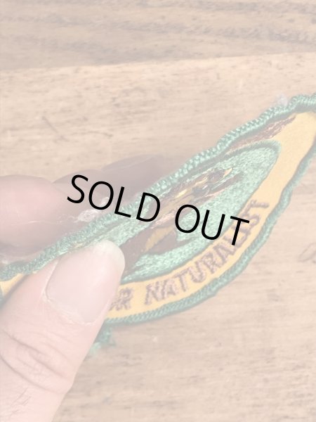 70’s〜頃のオハイオステイトパークのジュニアナチュラリストのヴィンテージのワッペン