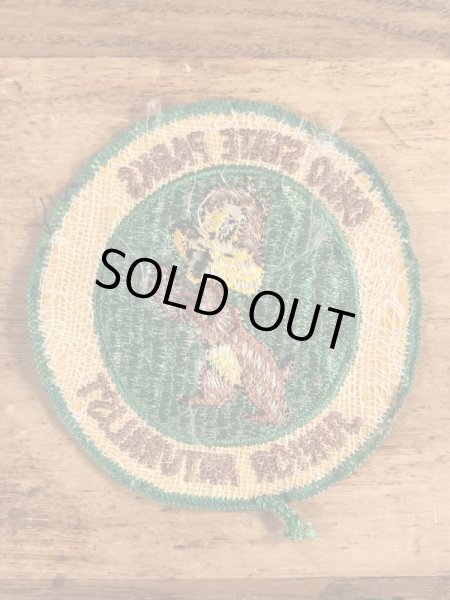 70’s〜頃のオハイオステイトパークのジュニアナチュラリストのヴィンテージのワッペン