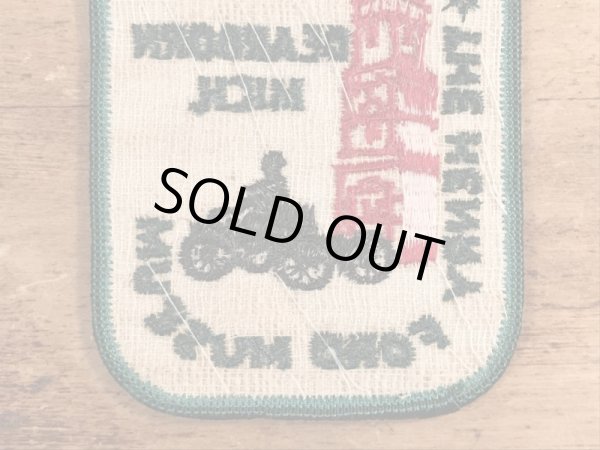 70年代〜頃のヘンリーフォード博物館のビンテージワッペン