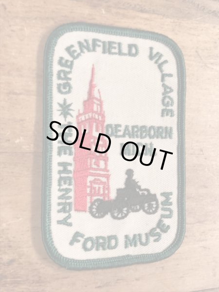 70年代〜頃のヘンリーフォード博物館のビンテージワッペン