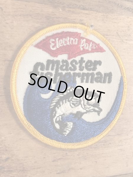 70年代〜頃のバスフィッシングのエレクトラパルのビンテージワッペン