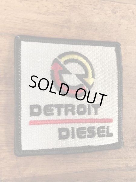 70年代〜頃のデトロイトディーゼルのビンテージワッペン