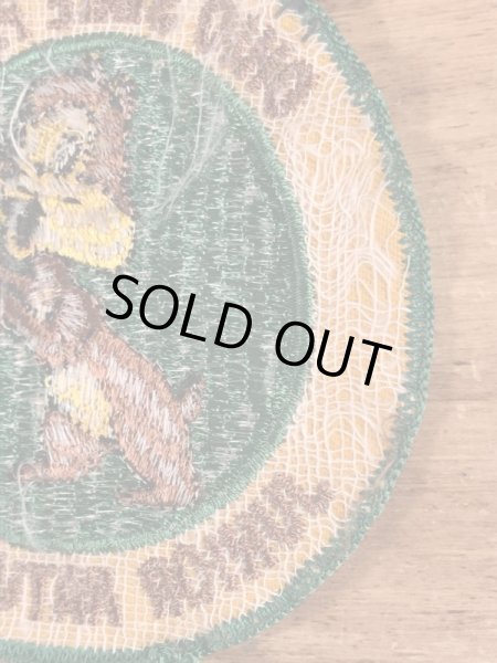 70年代〜頃のオハイオステイトパークのジュニアナチュラリストのビンテージワッペン