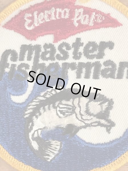 70年代〜頃のバスフィッシングのエレクトラパルのビンテージワッペン