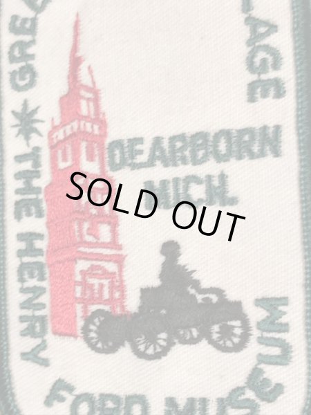 70年代〜頃のヘンリーフォード博物館のビンテージワッペン