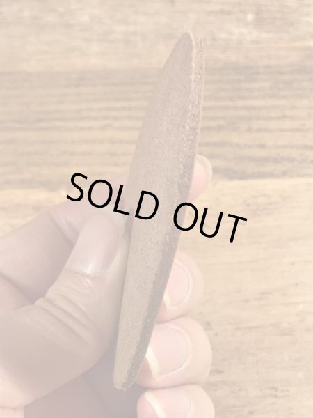 70’s〜頃のレザーのヴィンテージコースター