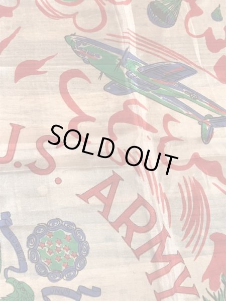 40〜50’sのUS Armyのヴィンテージのスカーフ