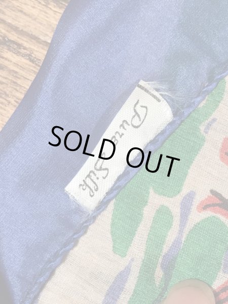 40〜50年代頃のUSアーミーのビンテージスカーフ