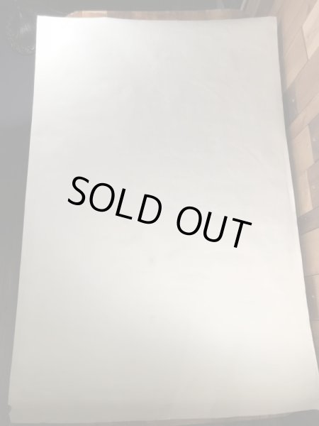 60〜70年代頃のアリスインワンダーランドのパロディのビンテージブラックライトポスター