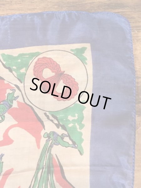 40〜50年代頃のUSアーミーのビンテージスカーフ