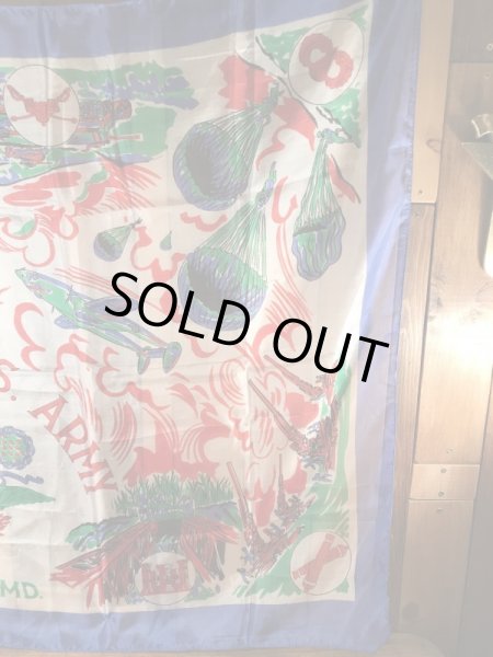 40〜50年代頃のUSアーミーのビンテージスカーフ