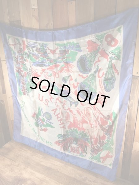 40〜50’sのUS Armyのヴィンテージのスカーフ