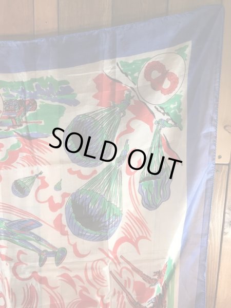 40〜50年代頃のUSアーミーのビンテージスカーフ