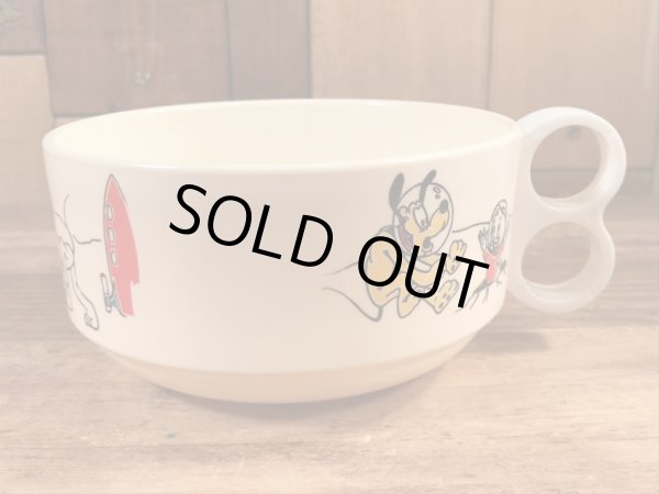 70’sのディズニーのアストロノーツのヴィンテージのスープマグカップ